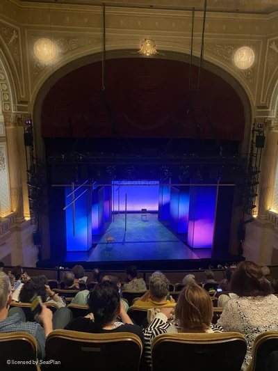 Samuel J. Friedman Theatre Mezzanine E107 view from seat photo