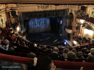 Gielgud Theatre Grand Circle G22 view from seat photo