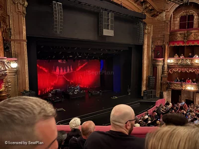 London Palladium Royal Circle E44 view from seat photo