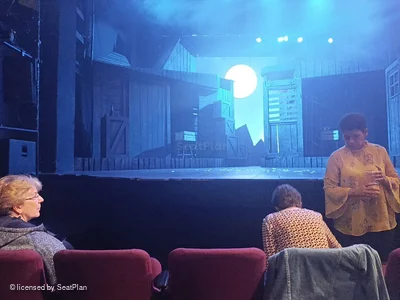 Charing Cross Theatre Stalls D8 view from seat photo