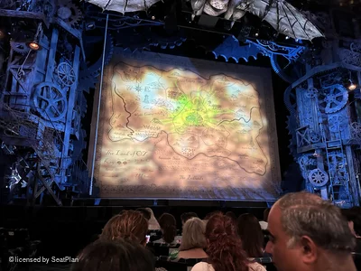 Apollo Victoria Theatre Stalls G31 view from seat photo
