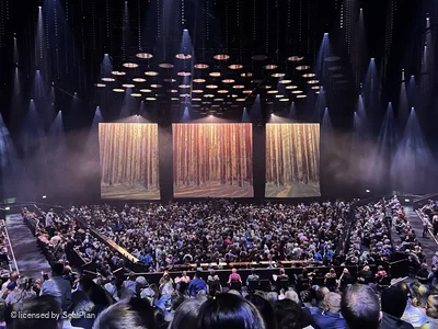 ABBA Arena Block H P8 view from seat photo