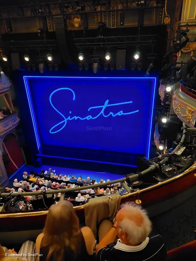 Aldwych Theatre Grand Circle C3 view from seat photo