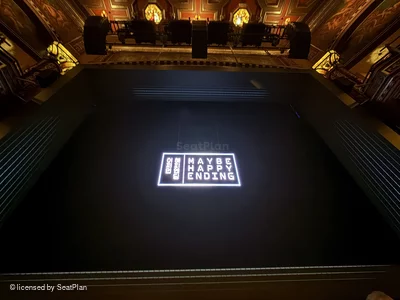 Belasco Theatre Orchestra C106 view from seat photo