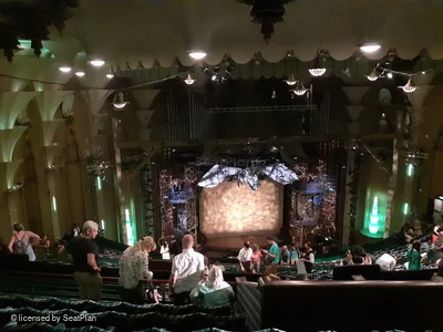 Apollo Victoria Theatre Dress Circle W36 view from seat photo