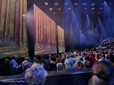 ABBA Arena Block A B4 view from seat photo