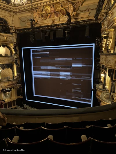 Wyndham's Theatre Royal Circle E5 view from seat photo