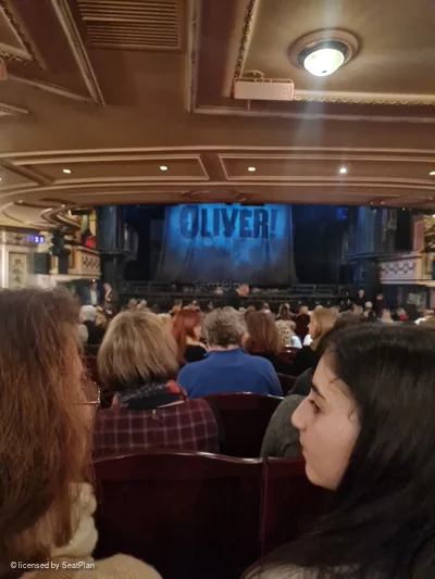 Gielgud Theatre Stalls T17 view from seat photo