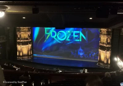 Theatre Royal Drury Lane Royal Circle Box G3 view from seat photo