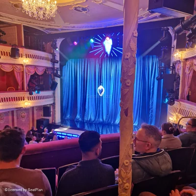 Criterion Theatre Dress Circle D5 view from seat photo