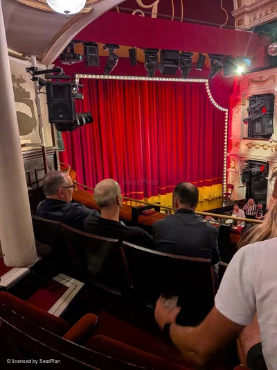 Garrick Theatre Dress Circle C27 view from seat photo