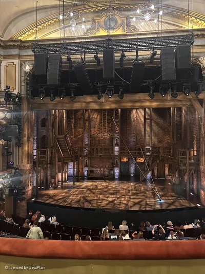 Victoria Palace Theatre Royal Circle C19 view from seat photo