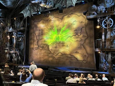 Gershwin Theatre Orchestra L20 view from seat photo