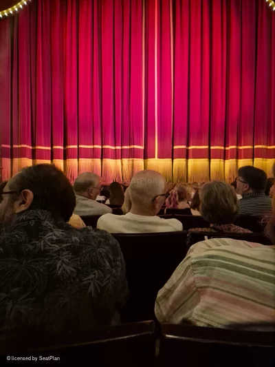 Garrick Theatre Stalls F13 view from seat photo