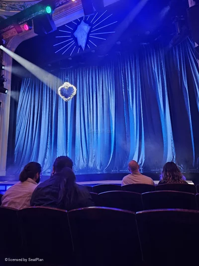 Criterion Theatre Stalls F6 view from seat photo