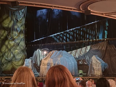 His Majesty's Theatre Stalls N4 view from seat photo