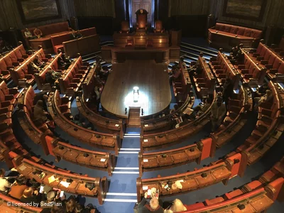 London County Hall Central Gallery A21 view from seat photo