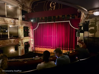 Garrick Theatre Dress Circle C6 view from seat photo
