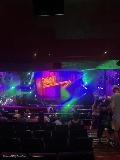 Prince Edward Theatre Dress Circle M7 view from seat photo