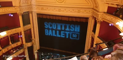 Theatre Royal Glasgow Gallery D8 view from seat photo