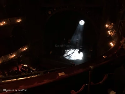 Palace Theatre Grand Circle C11 view from seat photo