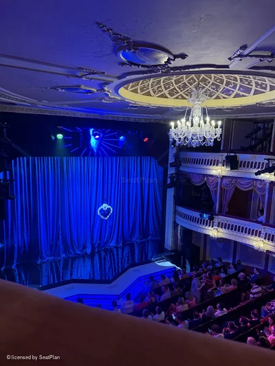 Criterion Theatre Upper Circle A26 view from seat photo