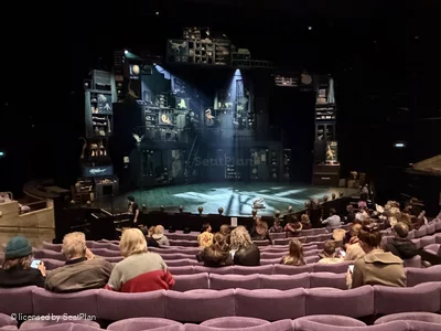 National Theatre - Olivier Stalls M38 view from seat photo