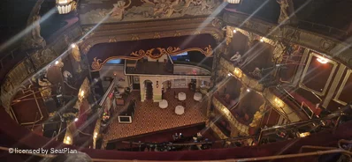 Apollo Theatre Balcony D21 view from seat photo