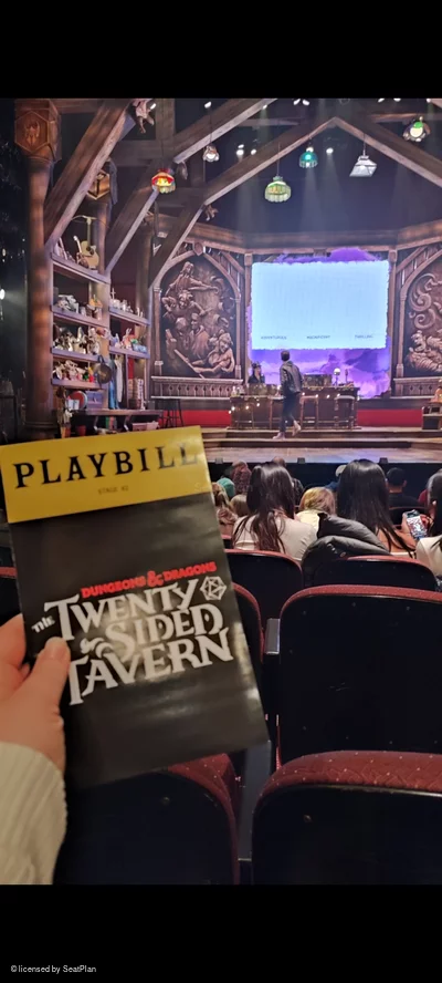 Stage 42 Orchestra E101 view from seat photo
