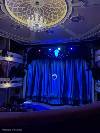 Criterion Theatre Dress Circle B11 view from seat photo