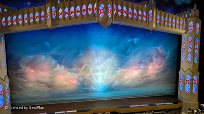 Prince of Wales Theatre Circle B27 view from seat photo