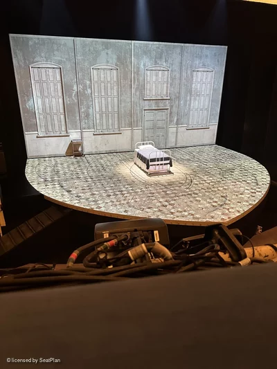 Gerald Schoenfeld Theatre Mezzanine A1 view from seat photo