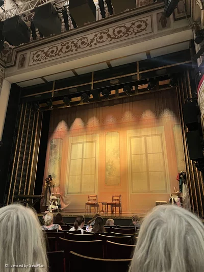 Vaudeville Theatre Stalls G16 view from seat photo