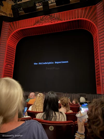 Phoenix Theatre Stalls J8 view from seat photo