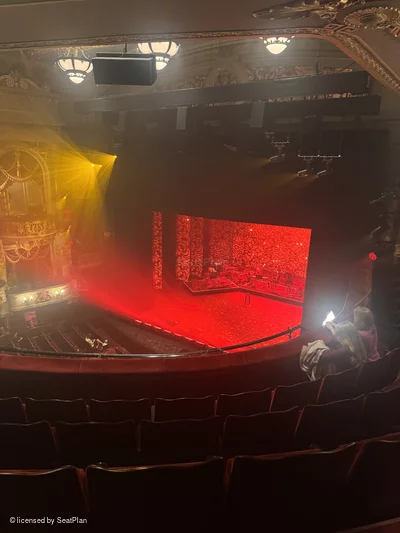 Theatre Royal Drury Lane Grand Circle E7 view from seat photo