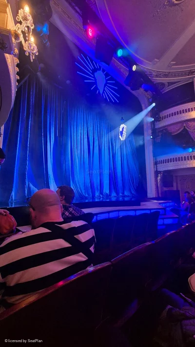 Criterion Theatre Stalls D22 view from seat photo