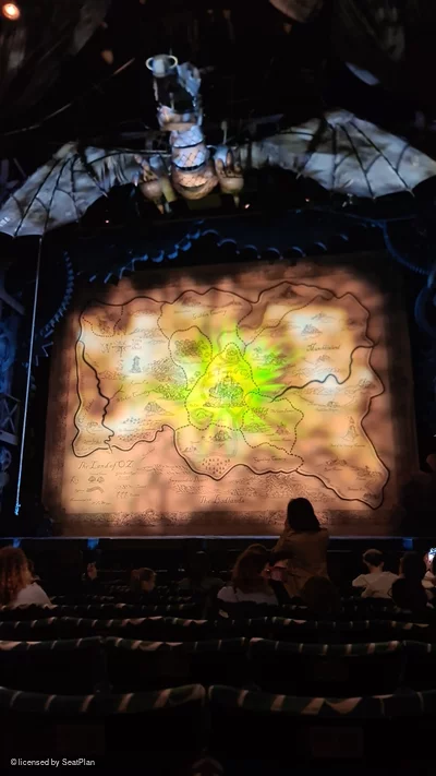 Apollo Victoria Theatre Stalls K20 view from seat photo
