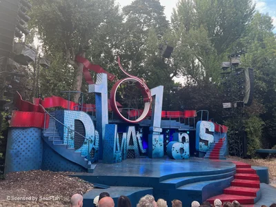 Regent's Park Open Air Theatre Lower Right H48 view from seat photo