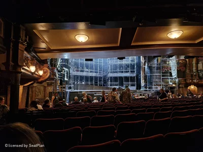 London Palladium Stalls S49 view from seat photo