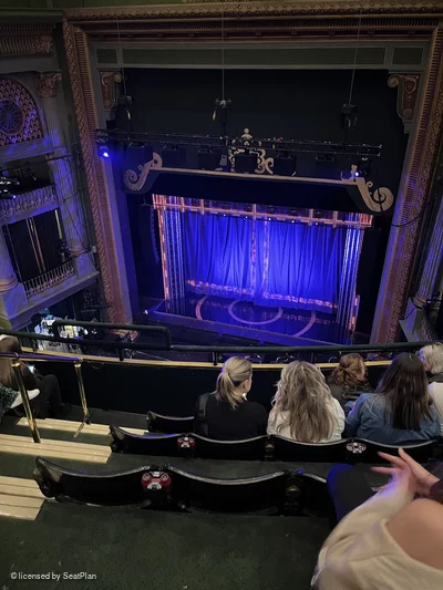 Opera House Manchester Gallery E15 view from seat photo