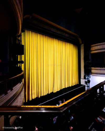 Fortune Theatre Dress Circle A2 view from seat photo