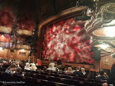 Lyceum Theatre Stalls N4 view from seat photo