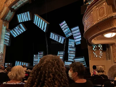 James Earl Jones Theatre Orchestra G10 view from seat photo