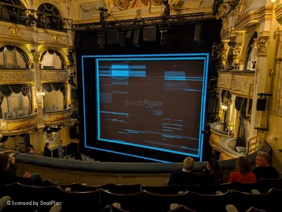 Wyndham's Theatre Royal Circle E6 view from seat photo