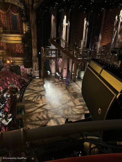 Richard Rodgers Theatre Box G 11 view from seat photo