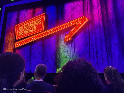 Prince Edward Theatre Stalls C11 view from seat photo