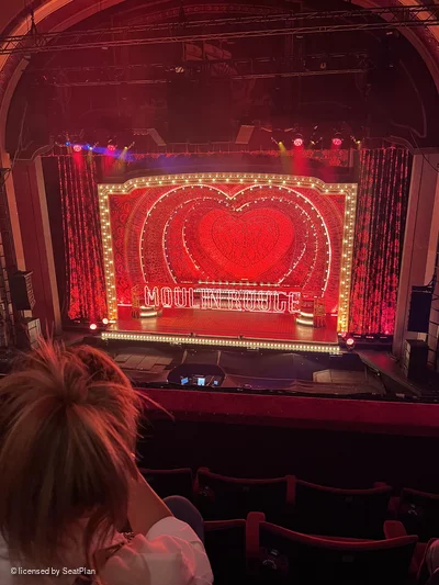 Liverpool Empire Circle D29 view from seat photo