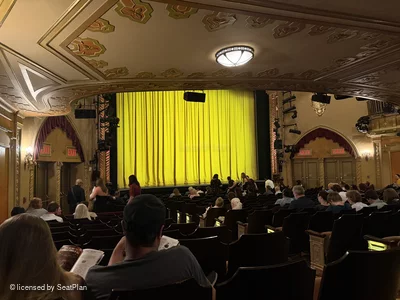 Golden Theatre Orchestra Q7 view from seat photo