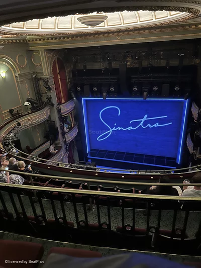 Aldwych Theatre Grand Circle F7 view from seat photo