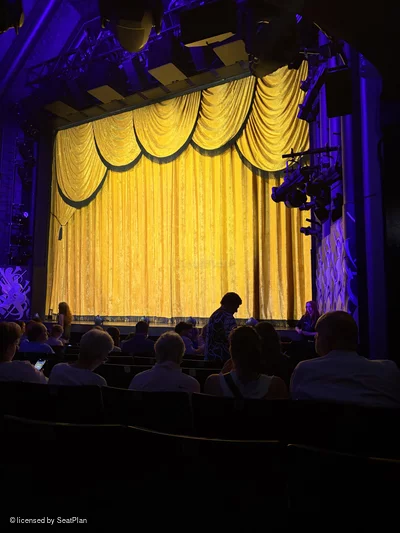 Trafalgar Theatre Stalls J1 view from seat photo